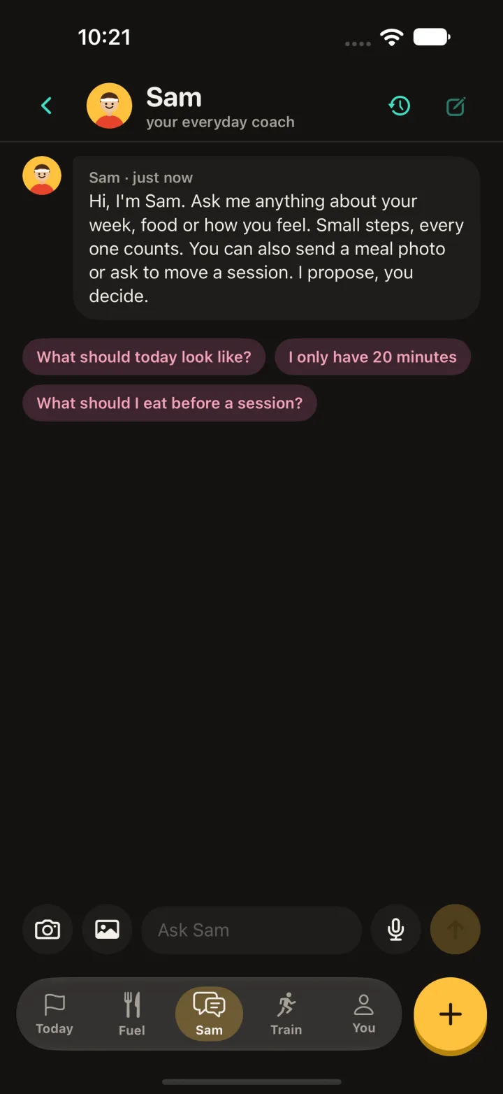 Chat with Sam